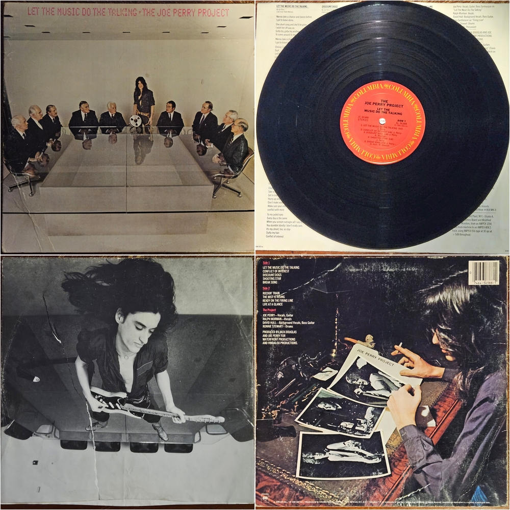 The Joe Perry Project Let The Music Do The Talking (JC 36388) - Vinyl LP (1980)